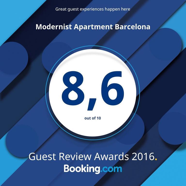 Modernist Apartment Barcelona Bagian luar foto